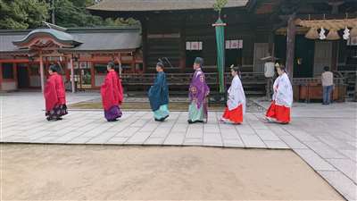 大山祇神社 新嘗祭3